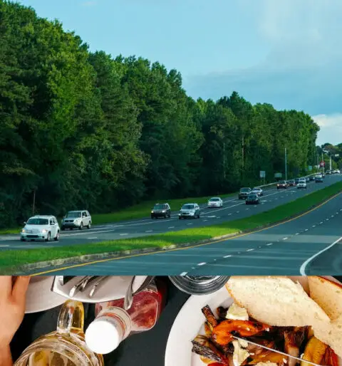 Interstate 40 access near the RV park